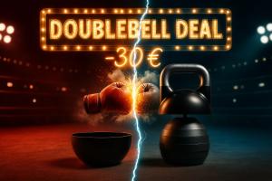 Promozione kettlebell componibili FlexiBell 2 ottobre 2025 con sconto DoubleBell Deal