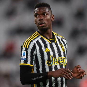 Paul Pogba in azione durante una partita con la Juventus nel 2023