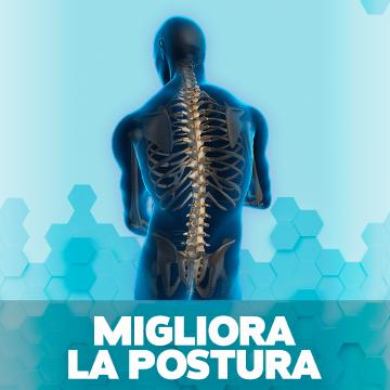 Gli esercizi con i kettlebell consentono di aumentare la tua postura.